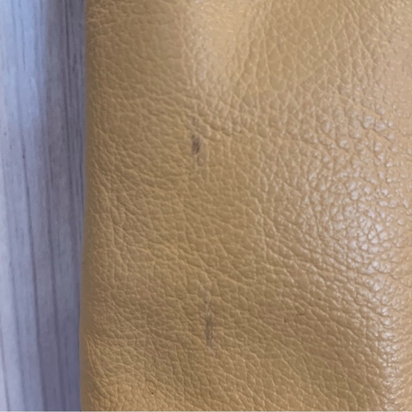 Vintage Artisan Leather Angelo Ecuadorian Handbag Purse Shoulder Bag Tan Brown - Picture 6 of 8